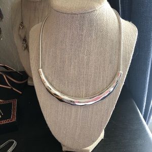 Chloe and Isabel Silver Scoop necklace